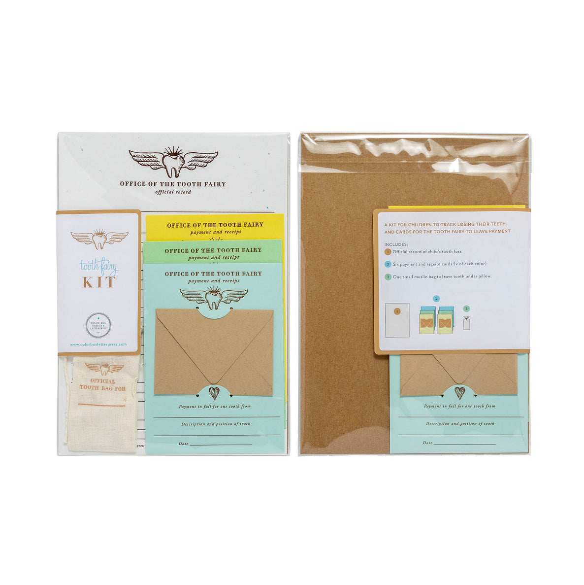 Tooth Fairy Letter Kit