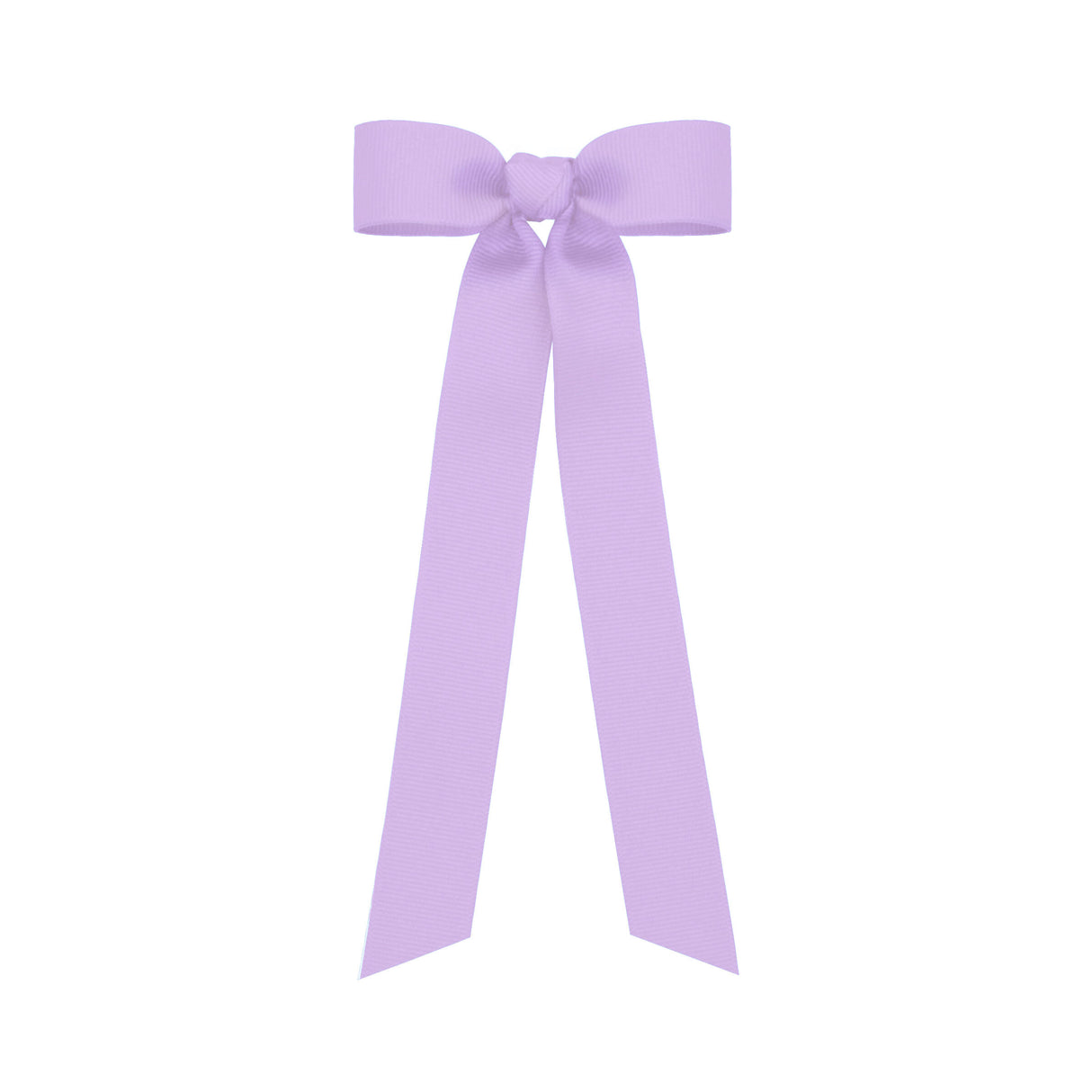 Grosgrain Hair Bowtie with Knot Streamer