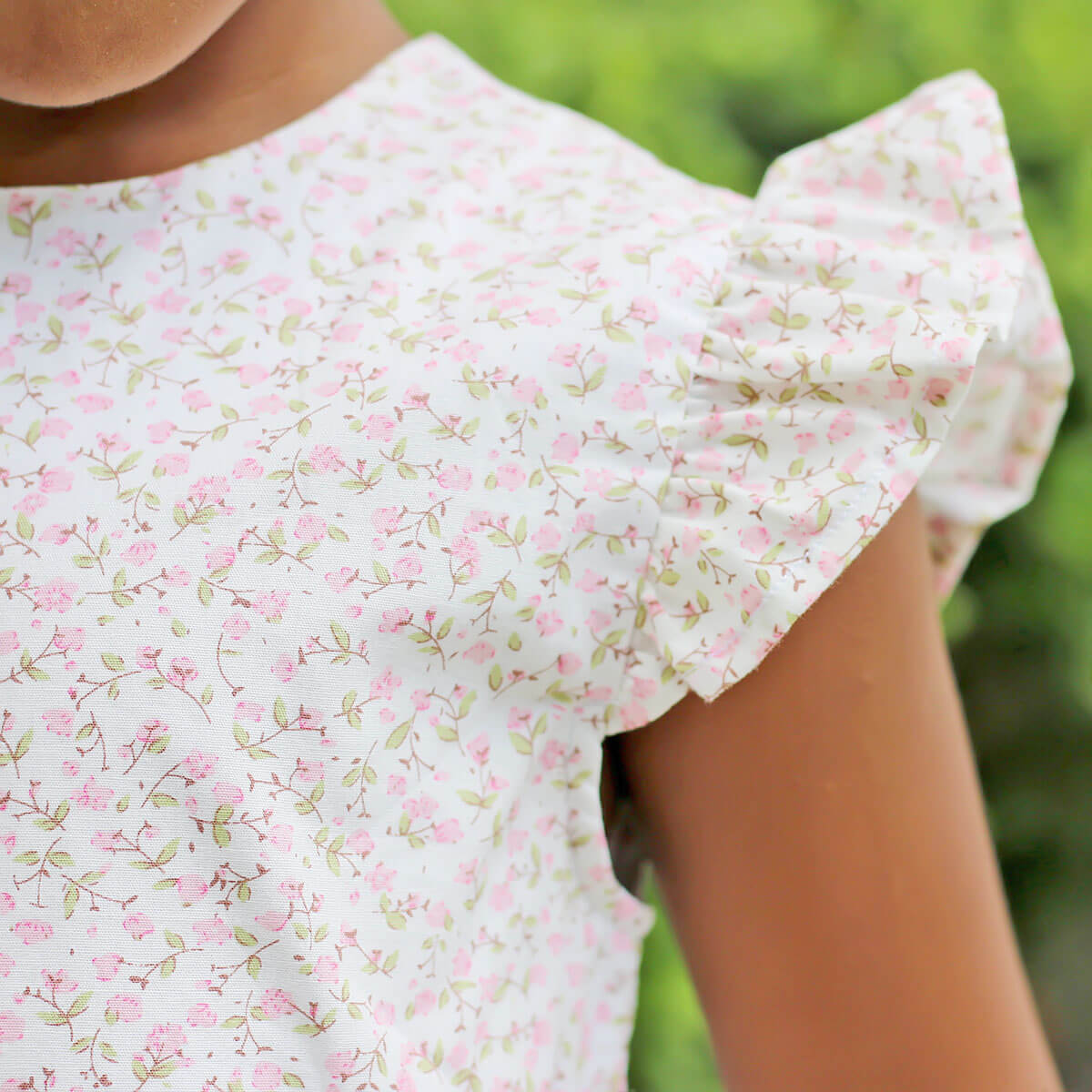 Sweet Rose Pink Floral Anna Dress