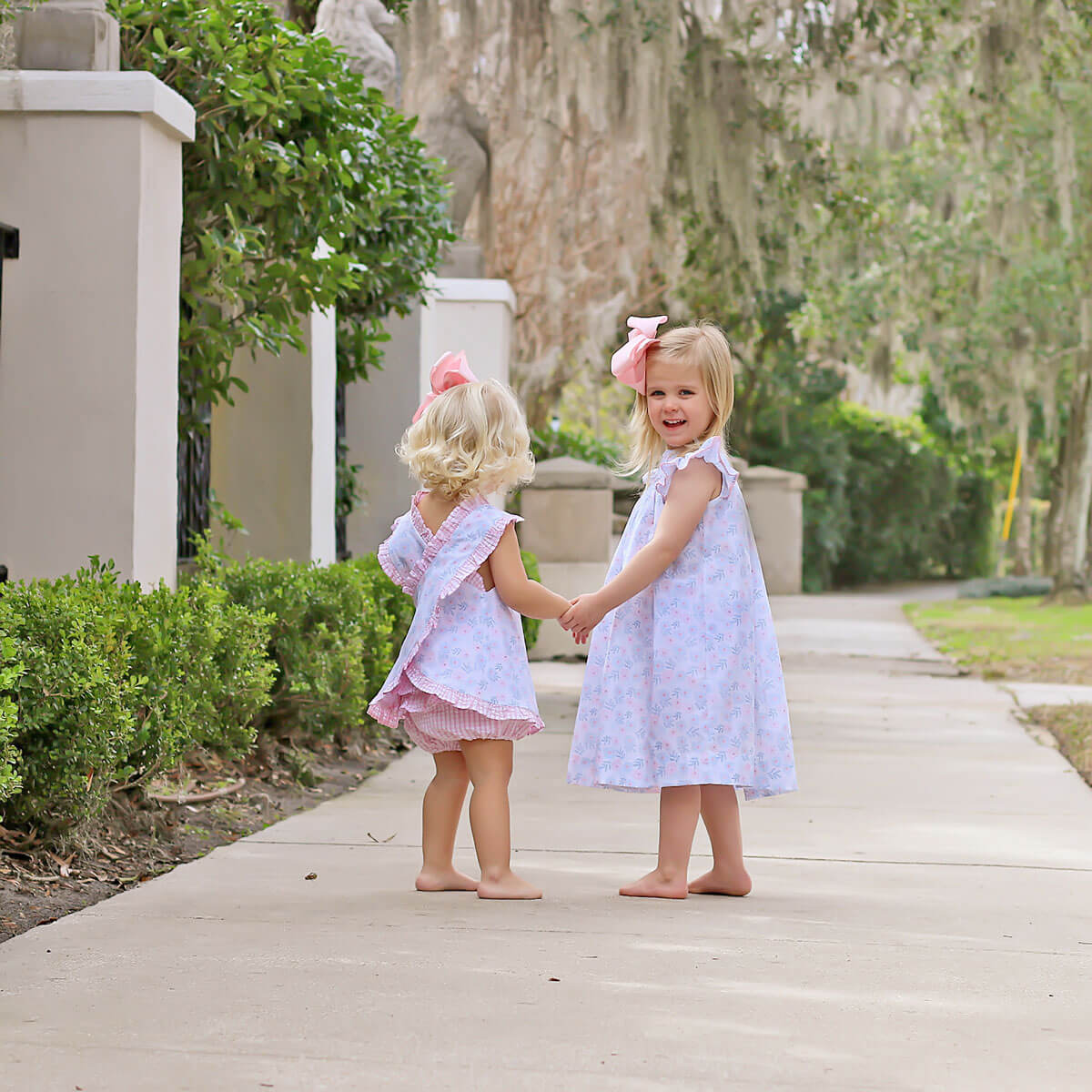 Easter Bunny Smocked Blooming Dress