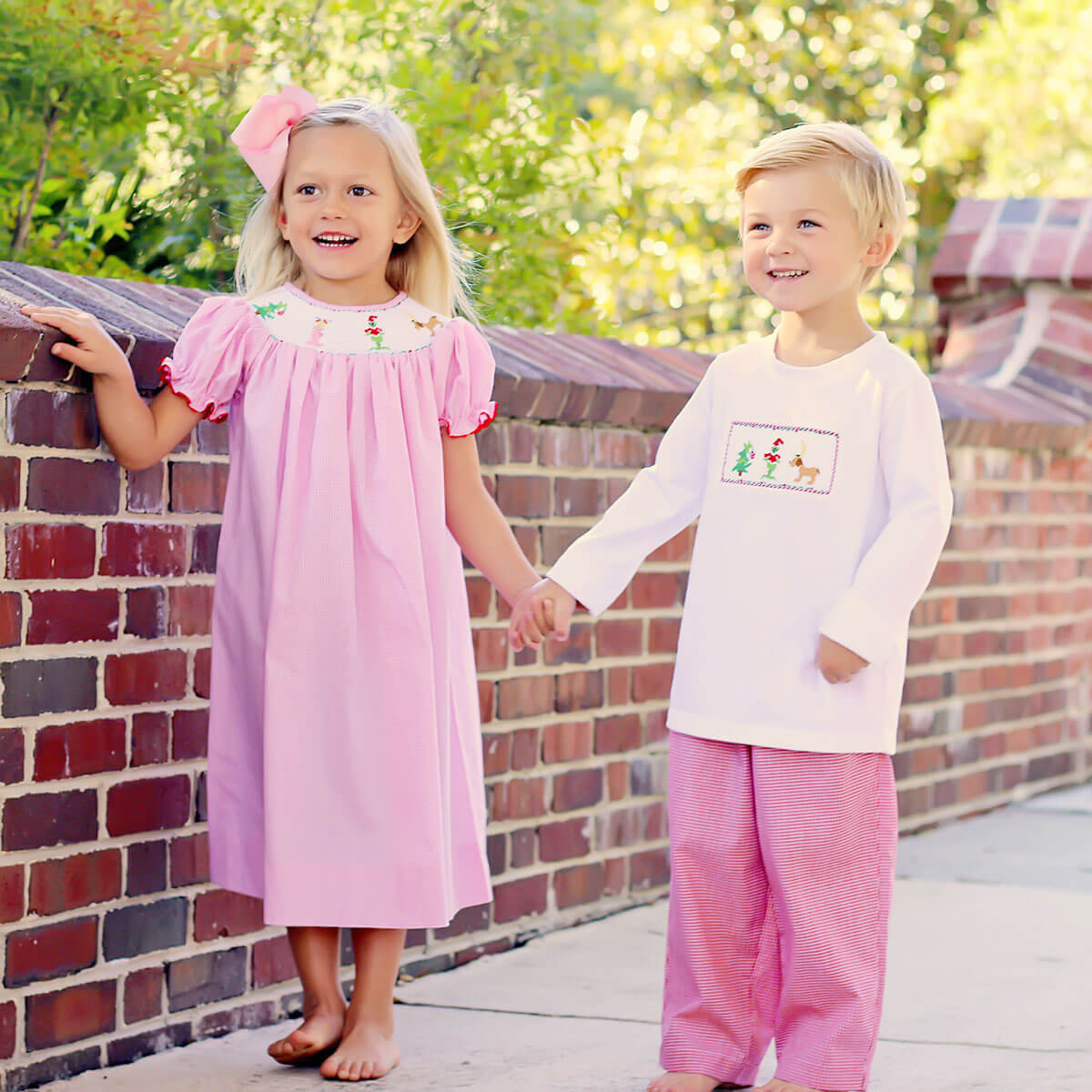 Mr. Grouch Smocked Pant Set