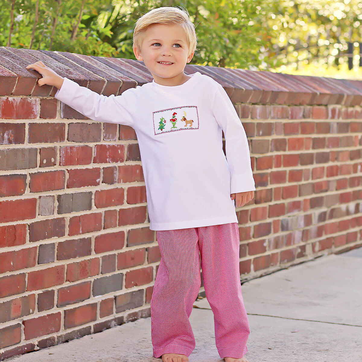 Mr. Grouch Smocked Pant Set