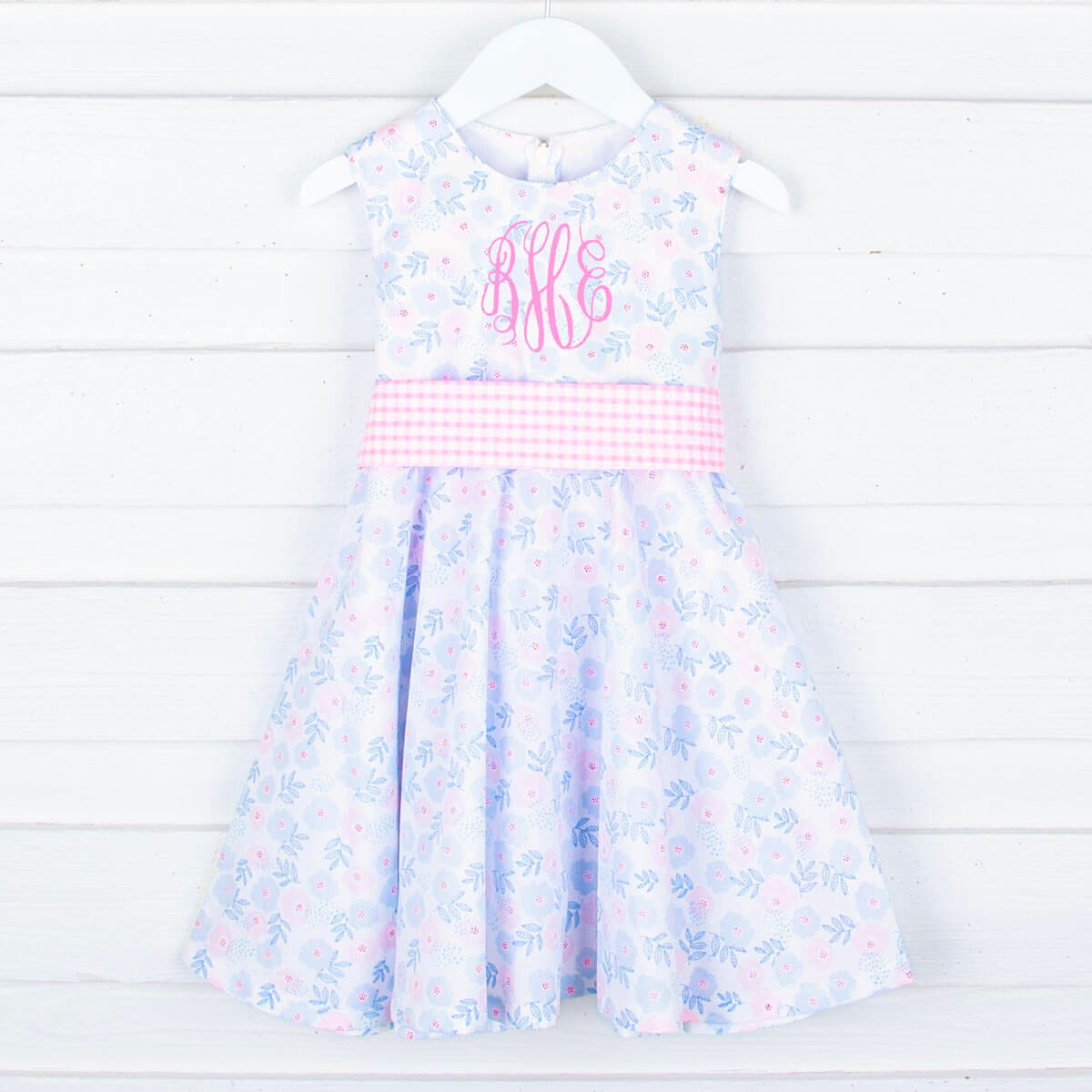 Blooming Sash Dress