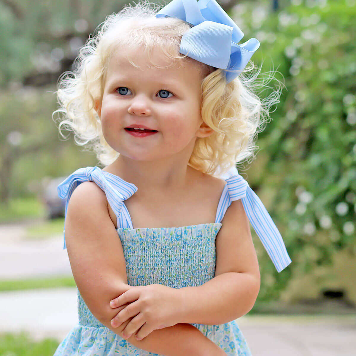 Buttercup Blooms Tie Strap Bubble