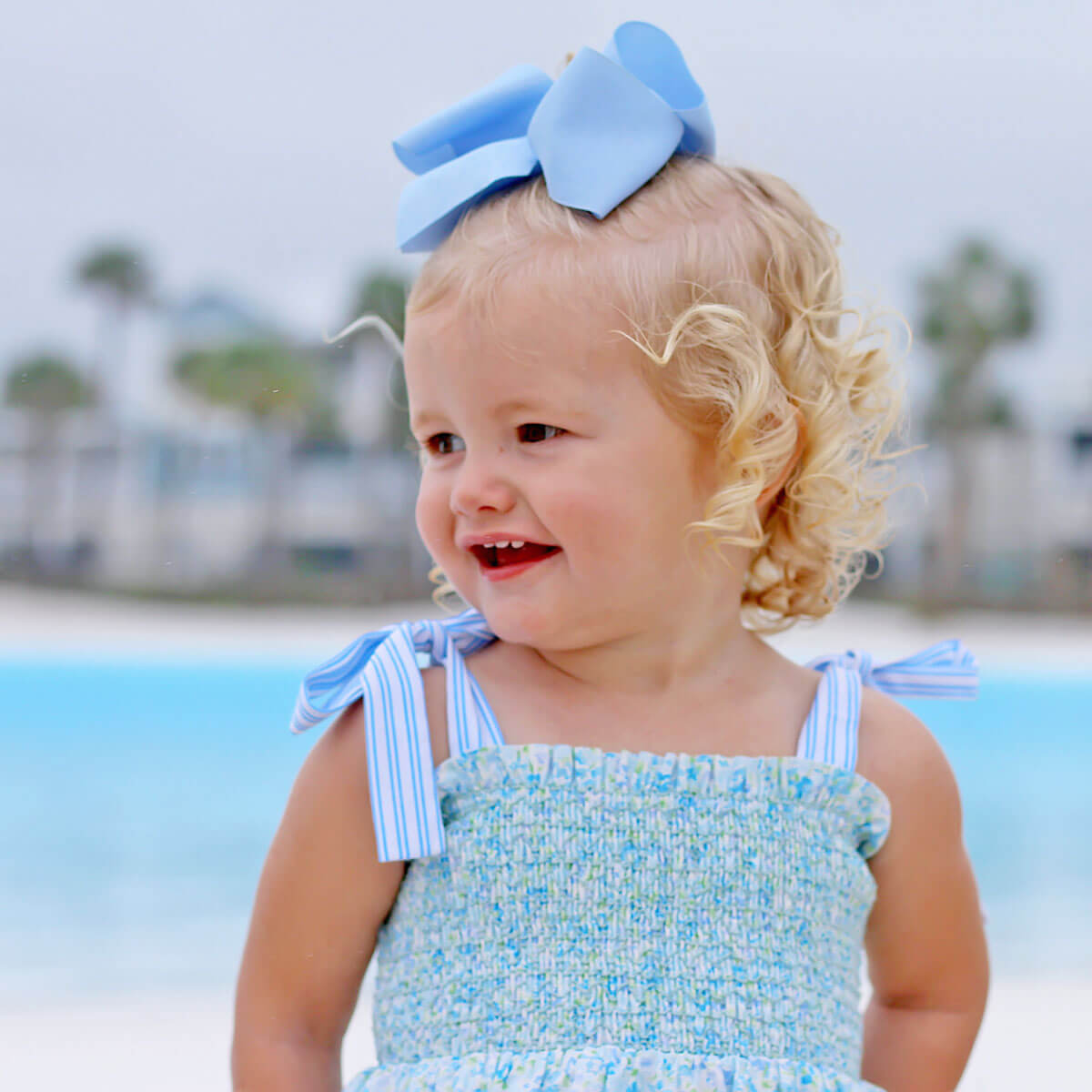 Buttercup Blooms Tie Strap Bubble