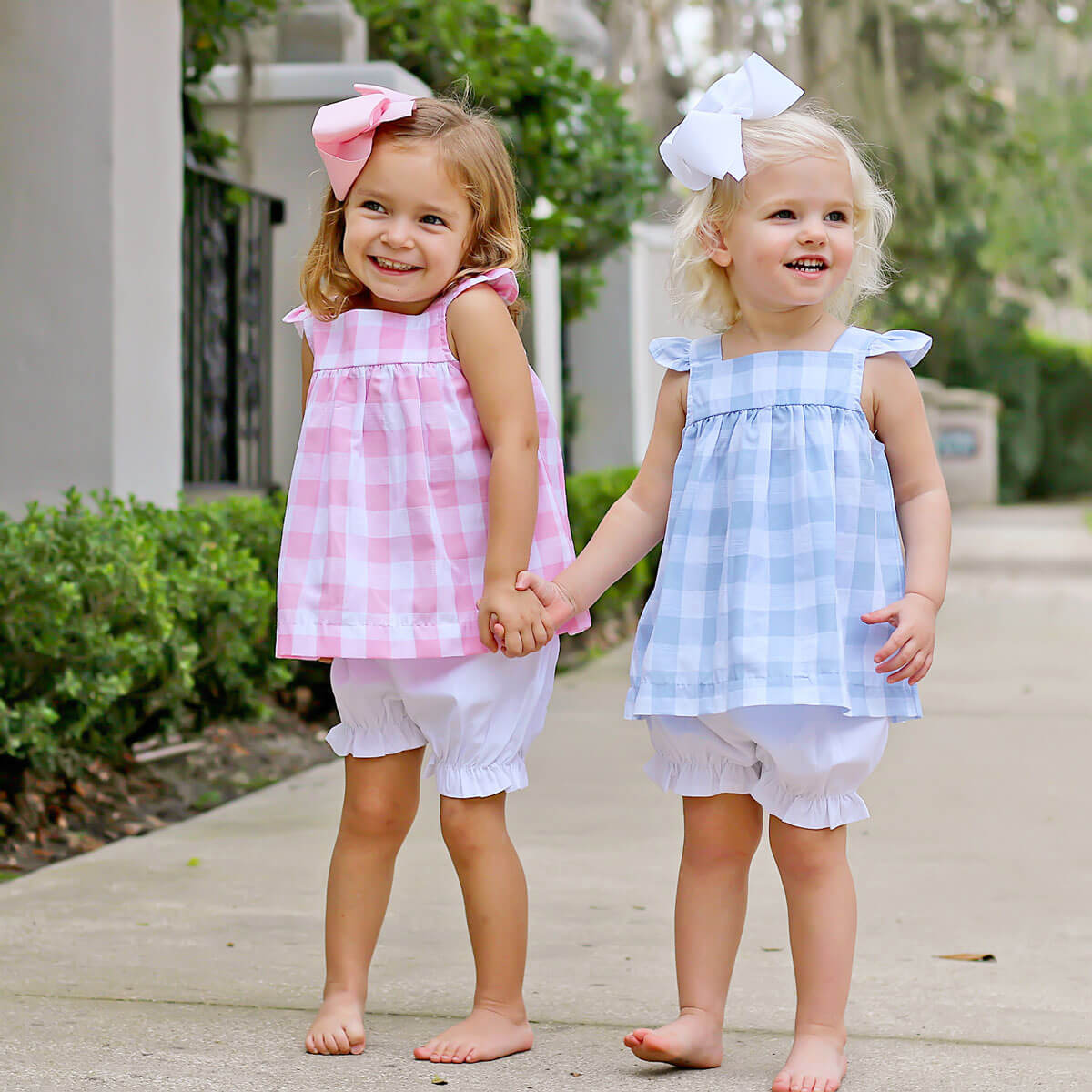 Pink Check Amy Bloomer Set