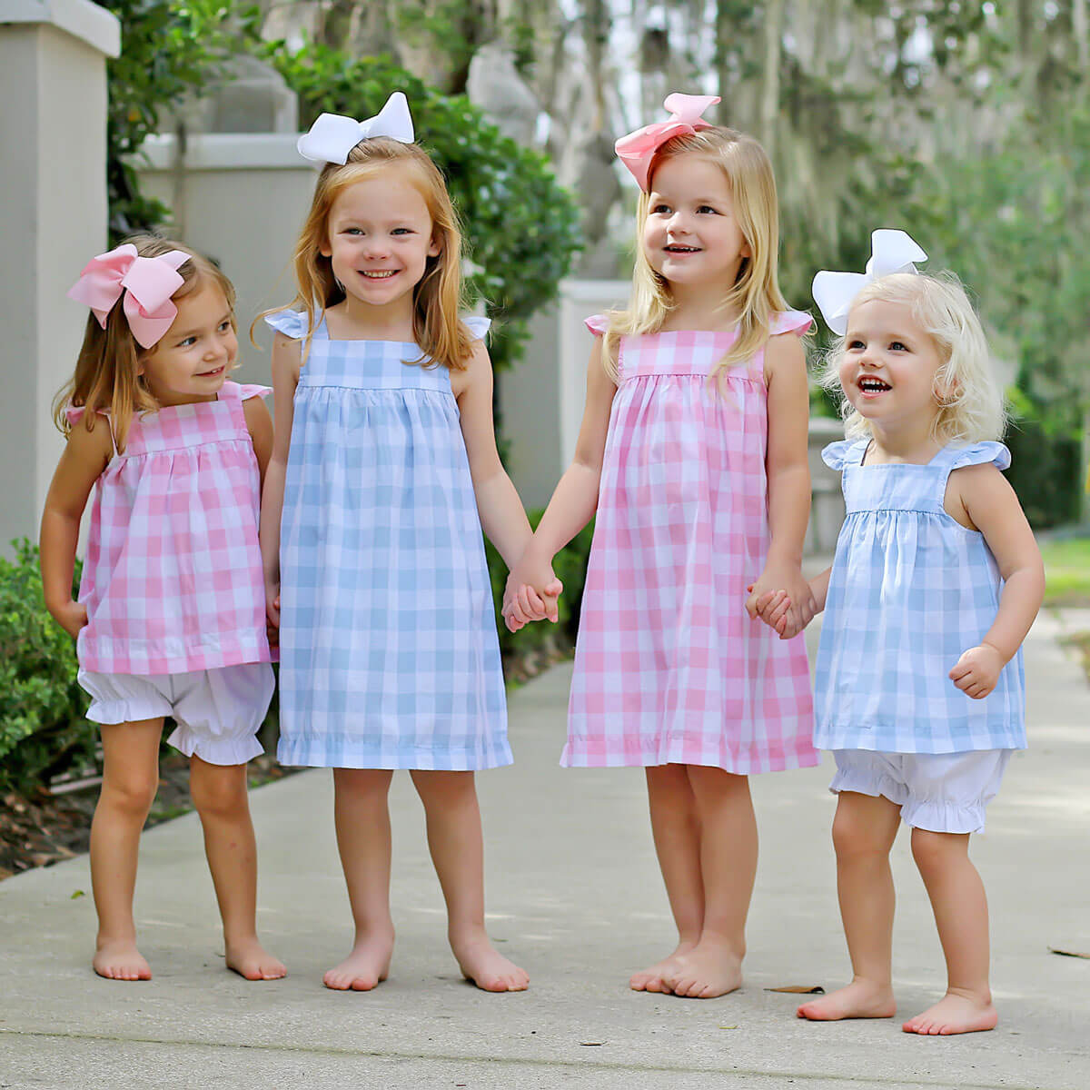 Pink Check Amy Bloomer Set