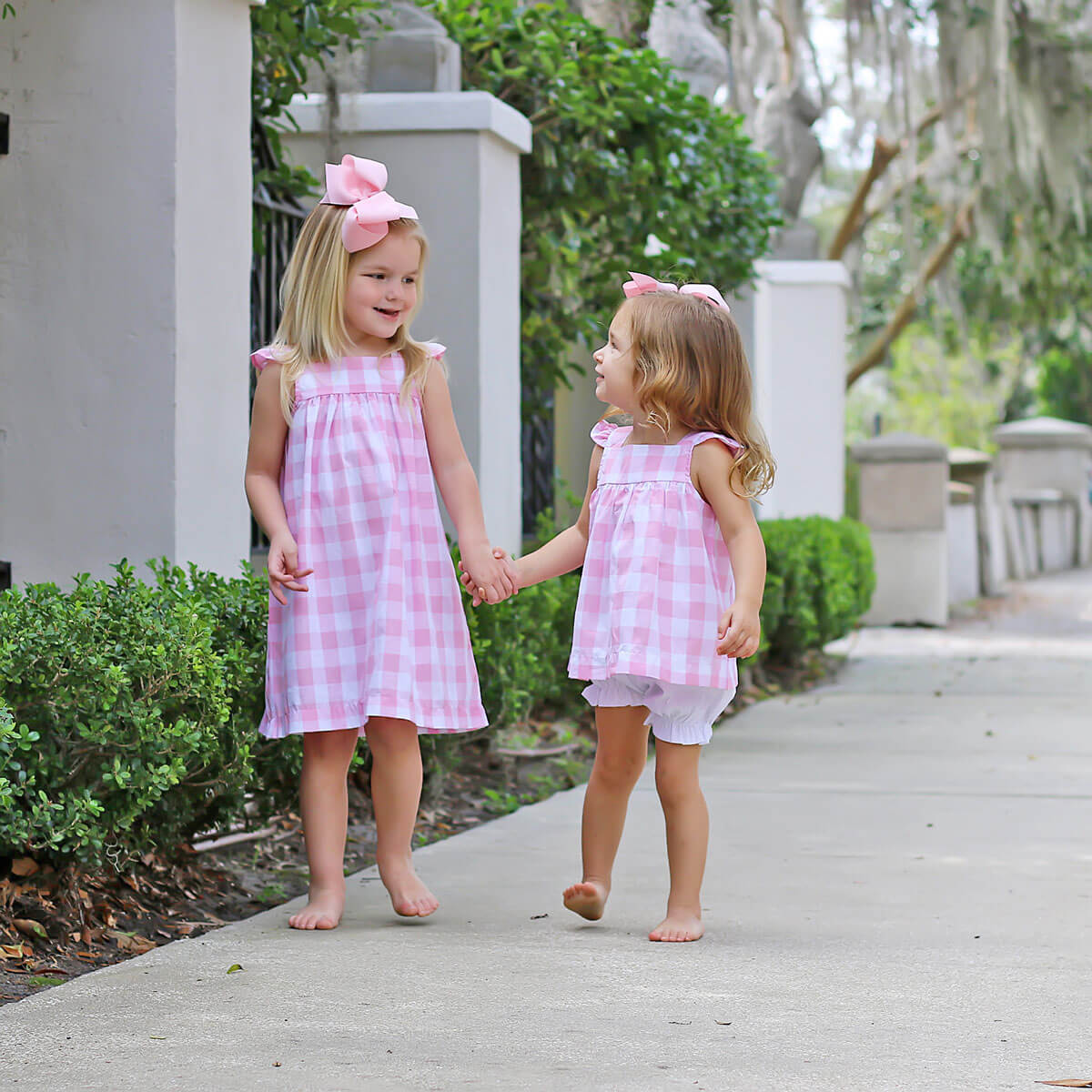 Pink Check Amy Bloomer Set