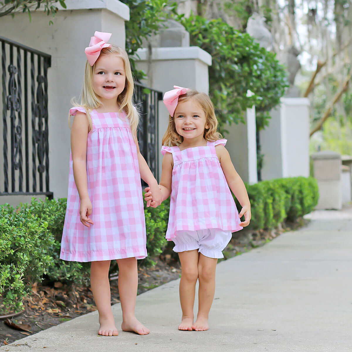 Pink Check Amy Bloomer Set