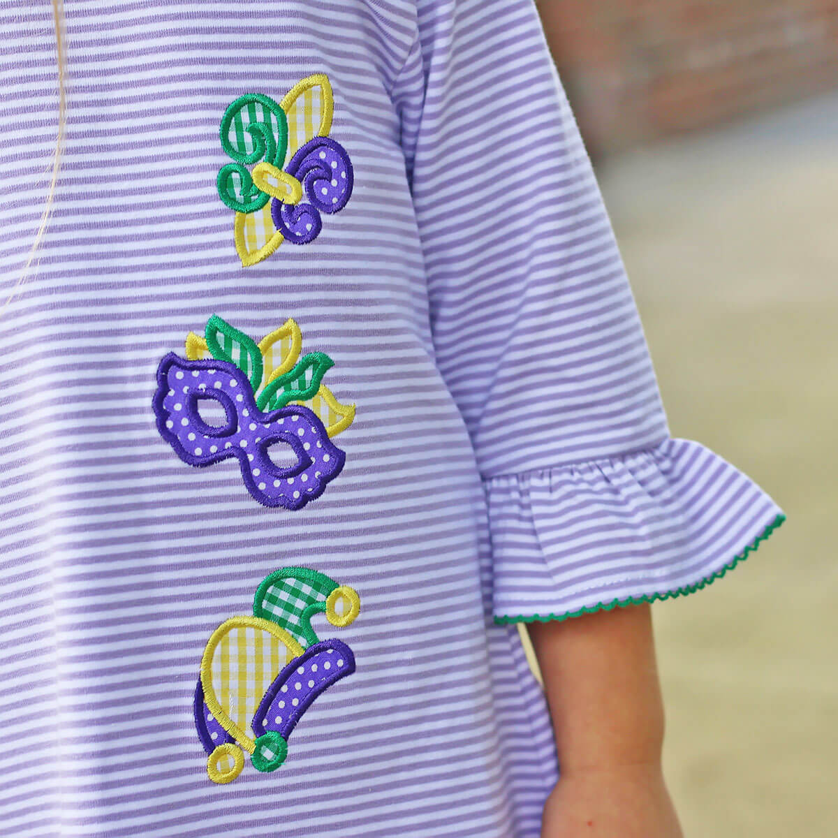 Mardi Gras Milly Legging Set