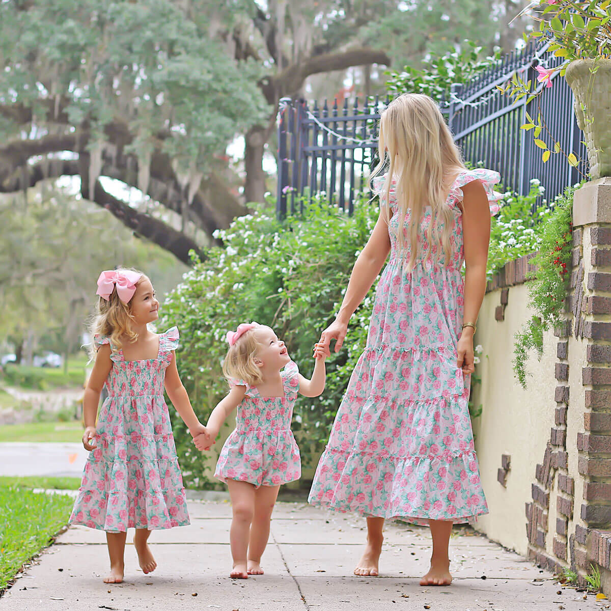 Vintage Rose Willow Women's Dress