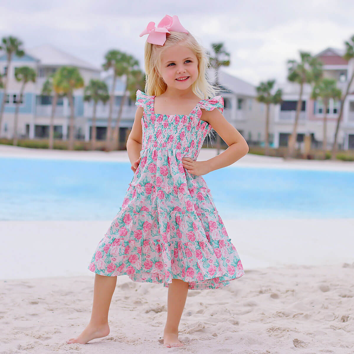 Vintage Rose Willow Dress