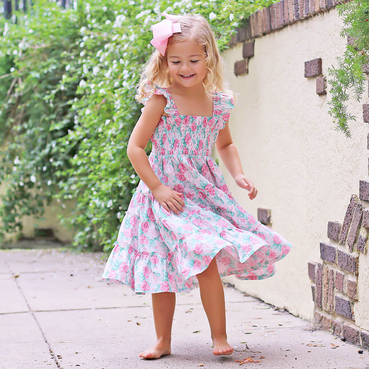 Vintage Rose Willow Dress