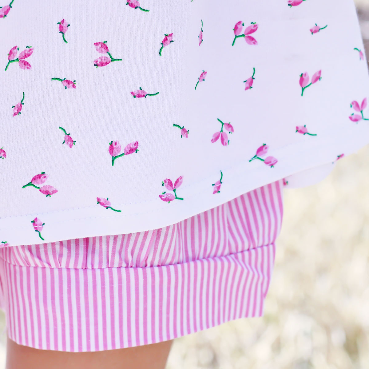 Pink Rosebud Maeve Short Set