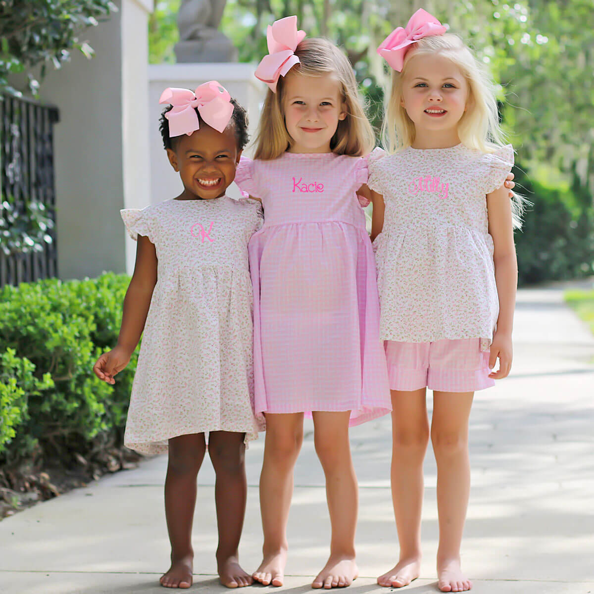 Sweet Rose Pink Floral Anna Dress