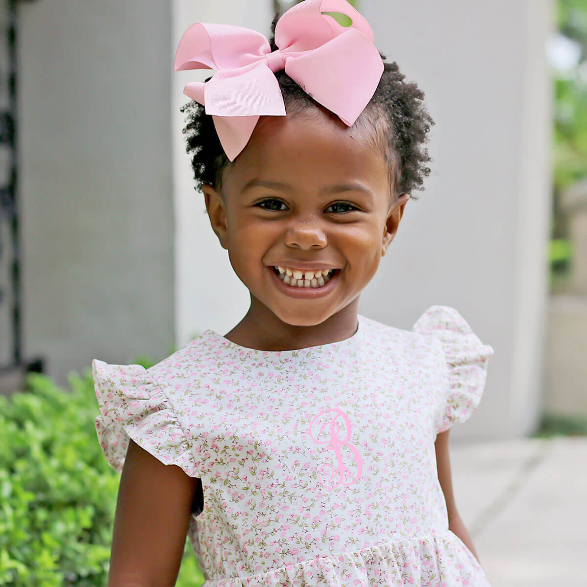 Sweet Rose Pink Floral Anna Dress