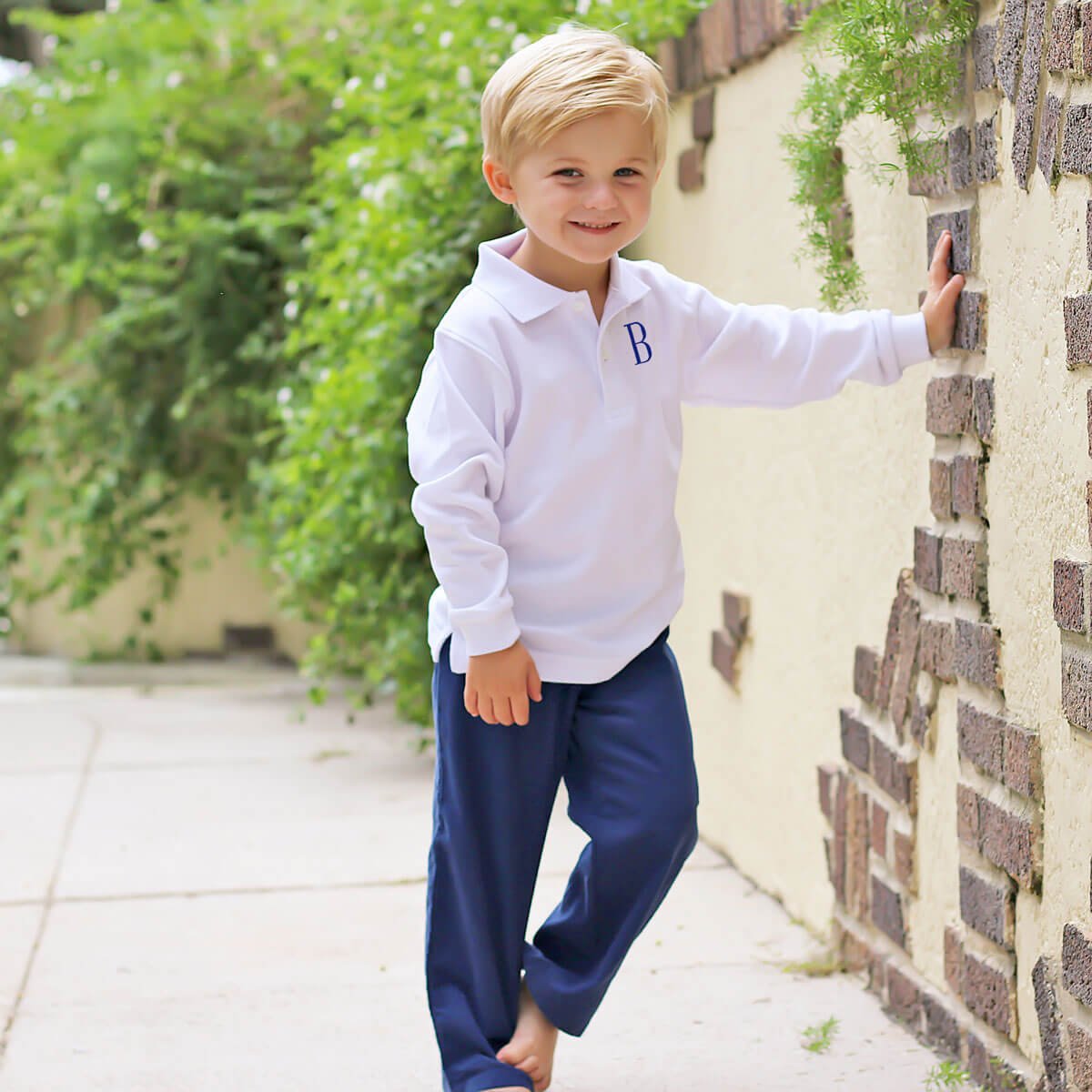 Navy Corduroy Pants