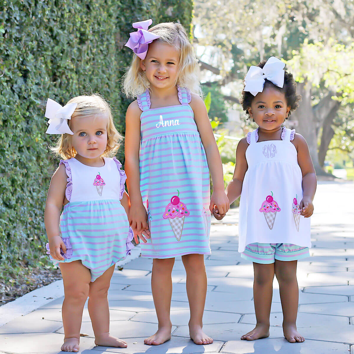 Ice Cream Stripe Mia Dress