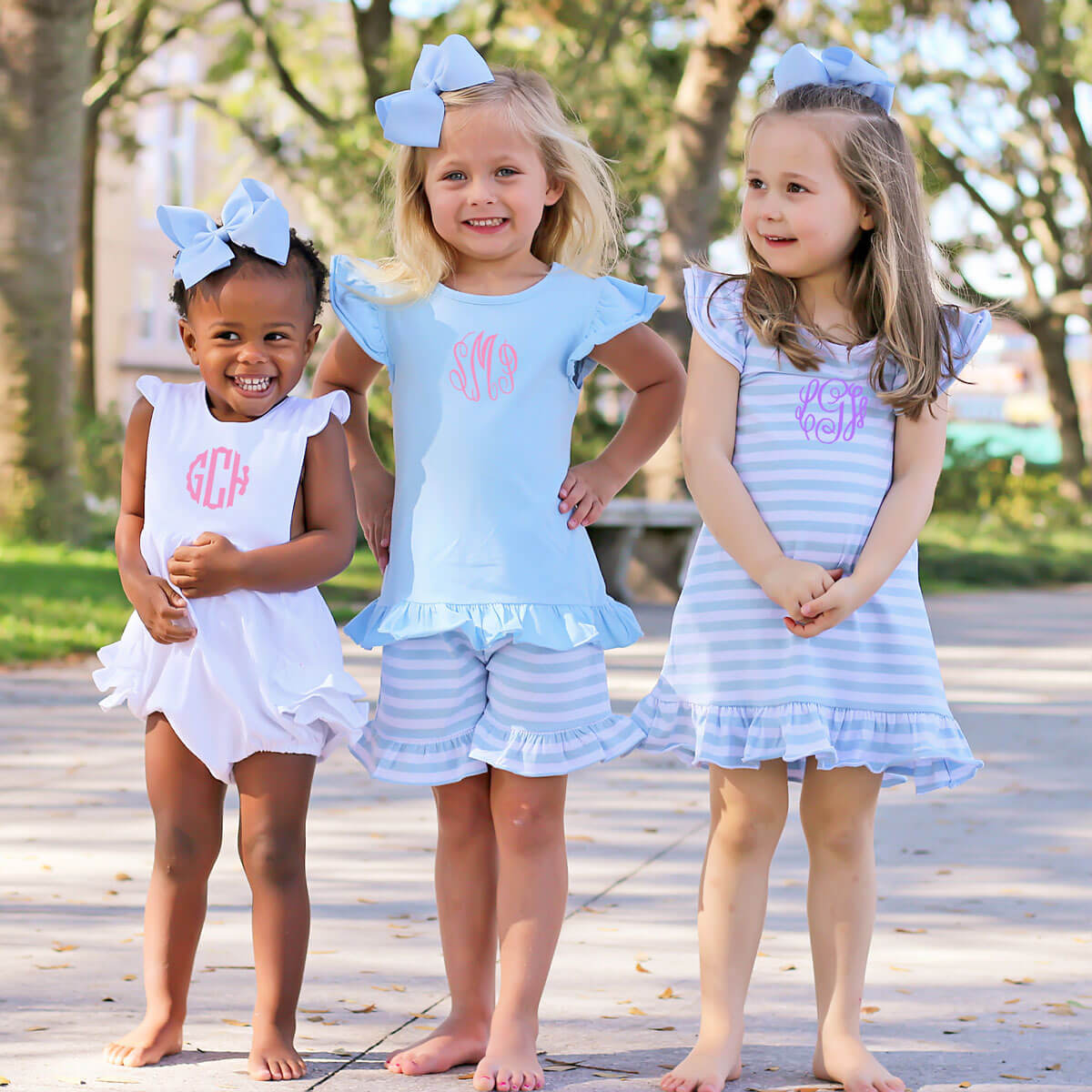 Solid White Knit Ruffle Bubble