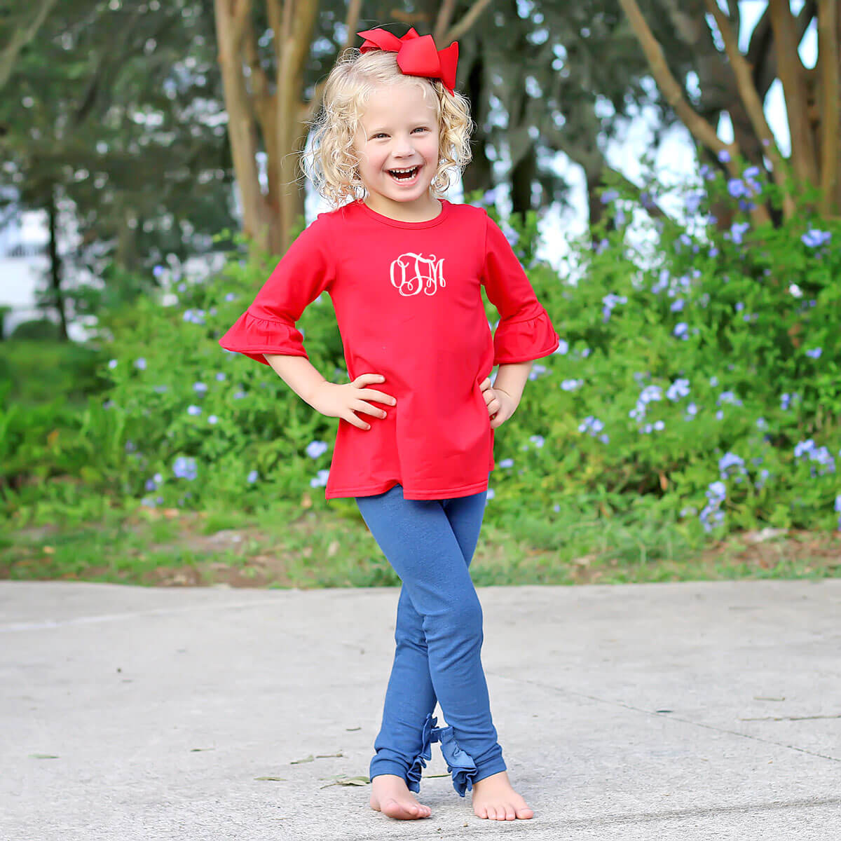 Red Milly Tunic