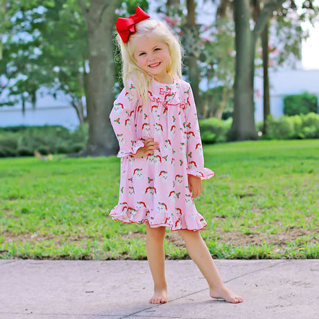 Pink Santa Play Dress