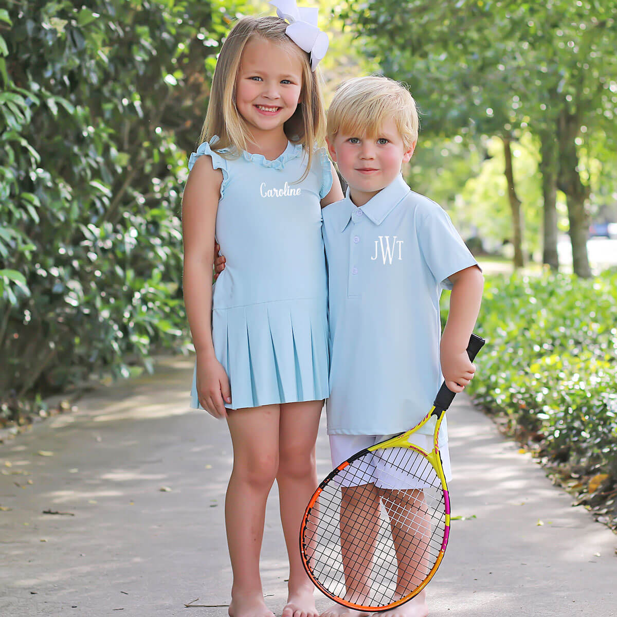 Light Blue Performance Polo