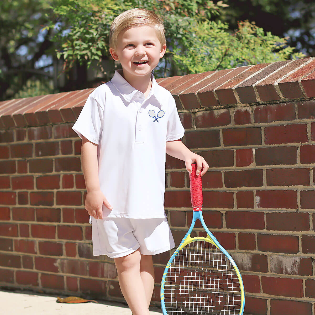 White Performance Shorts