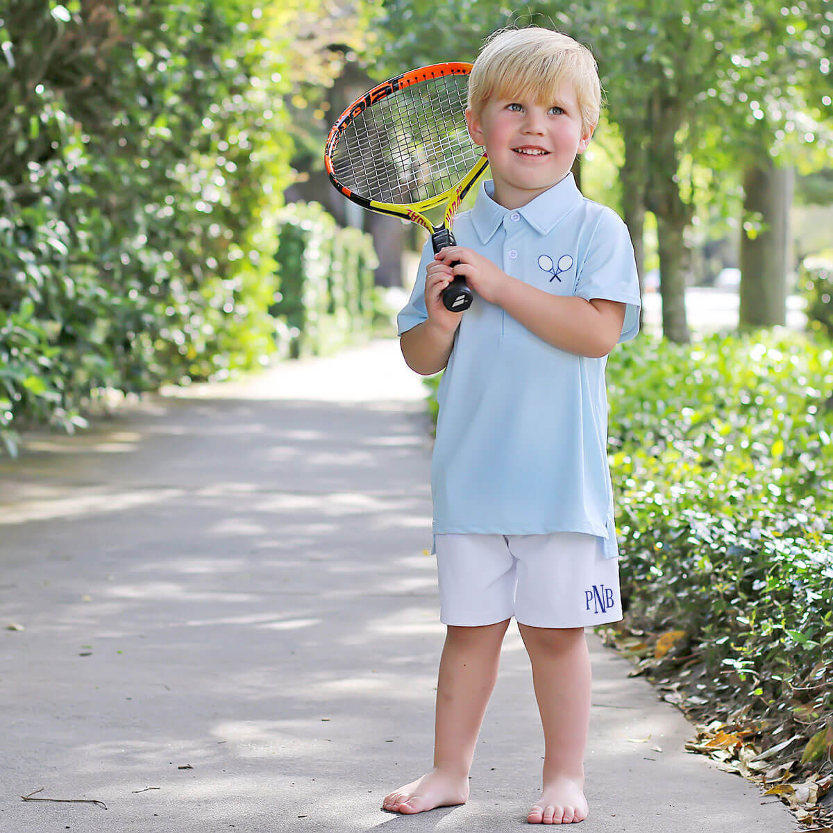 Light Blue Performance Polo