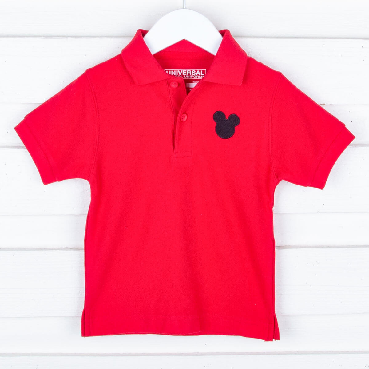 Mouse Ears Short Sleeve Polo