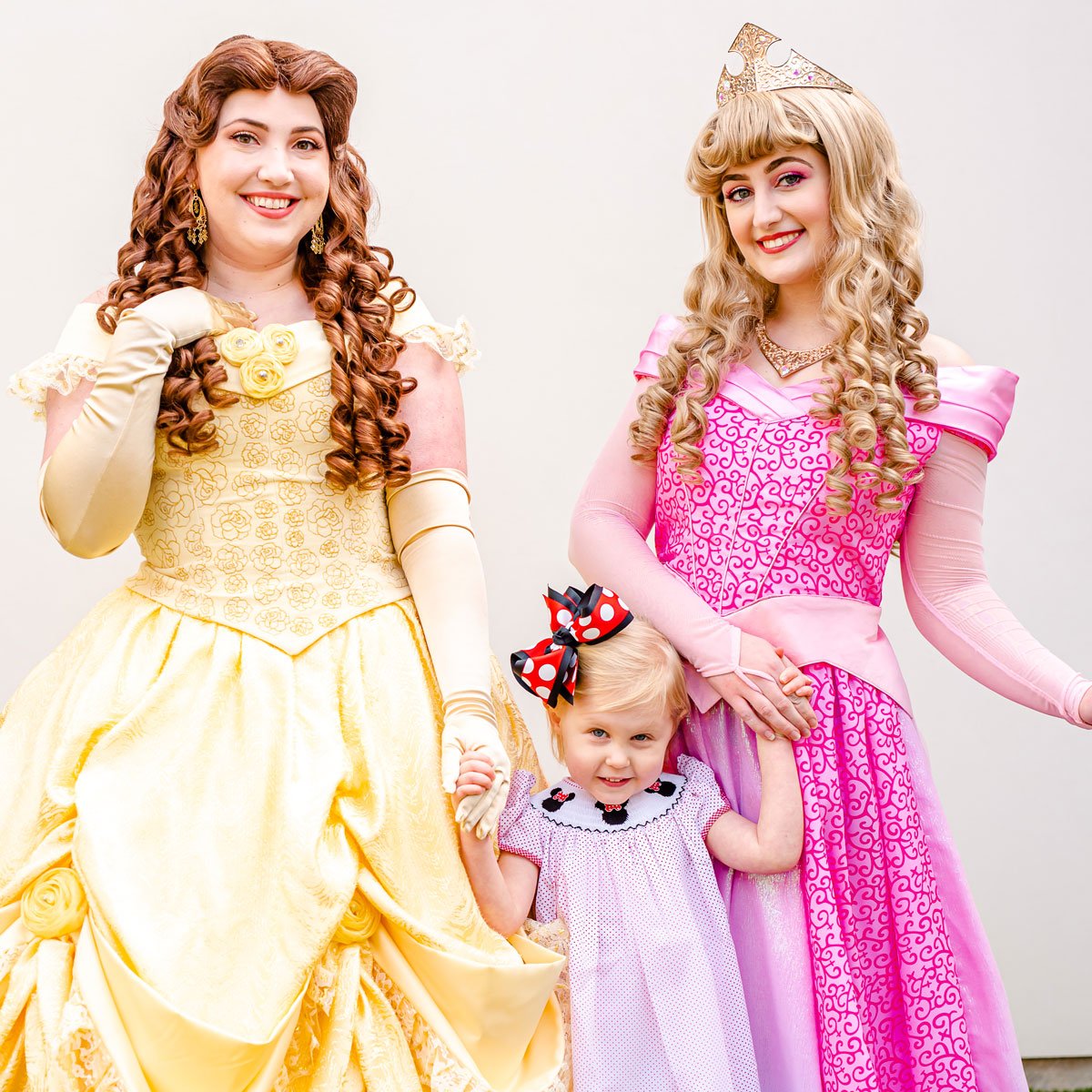 Mouse Ears Smocked Dress Red Dot