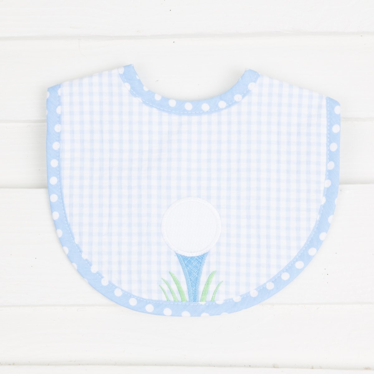 Applique Round Bib