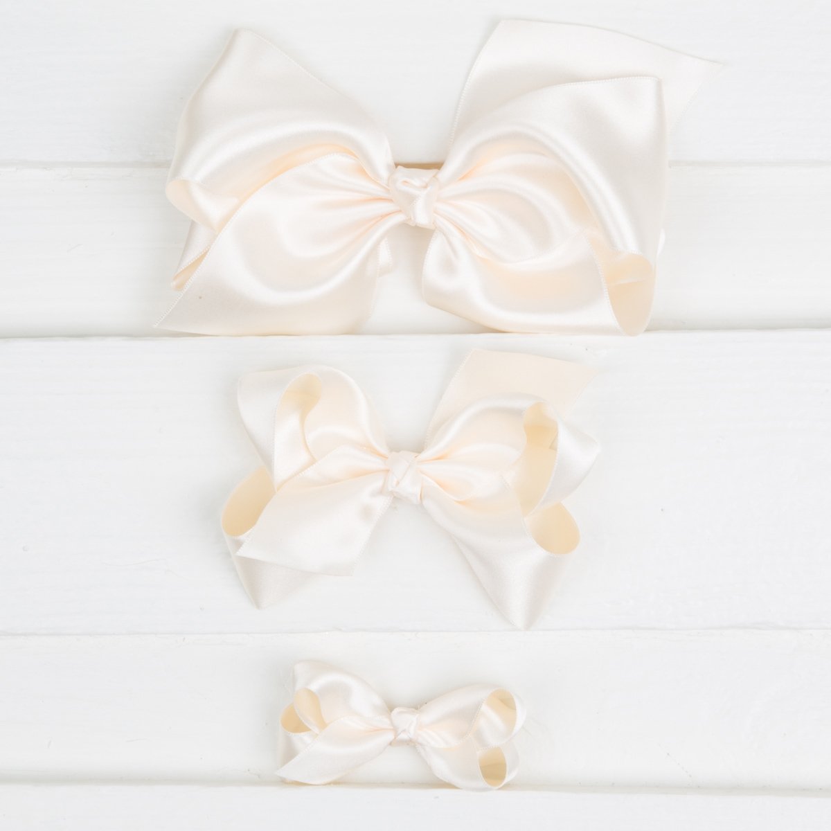 French Satin Bow