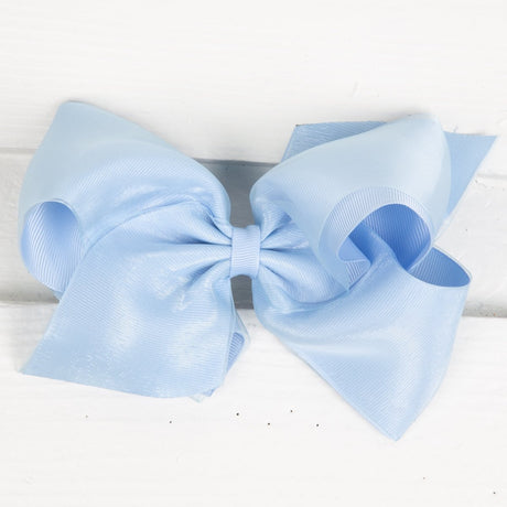Organza Overlay Bow