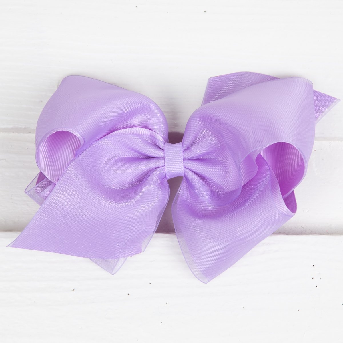 Organza Overlay Bow