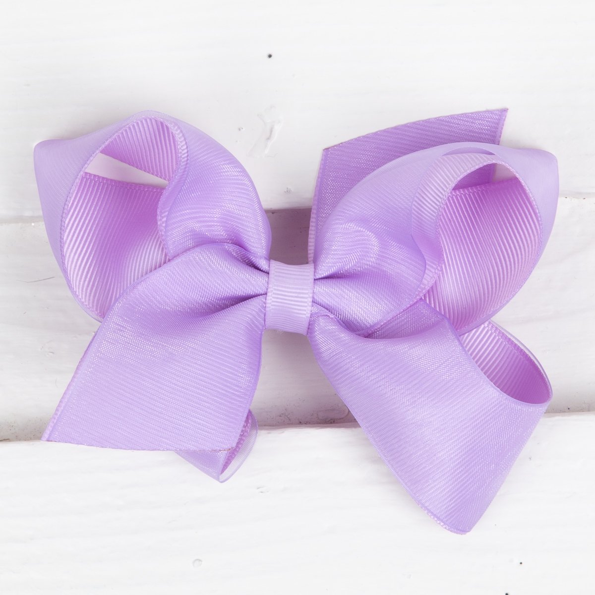 Organza Overlay Bow