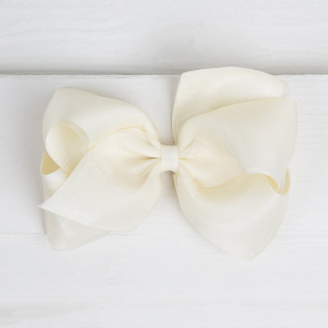 Organza Overlay Bow