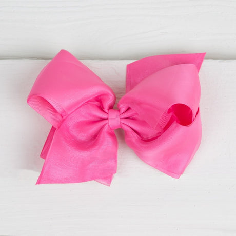 Organza Overlay Bow