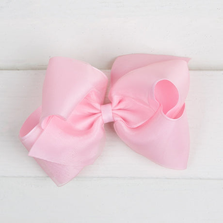 Organza Overlay Bow