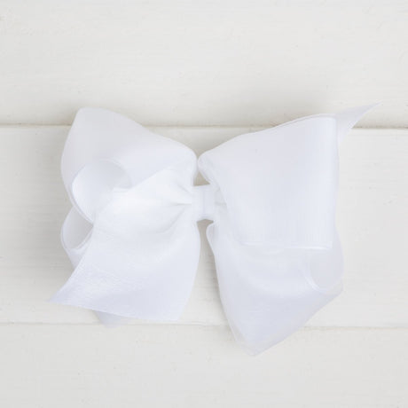 Organza Overlay Bow