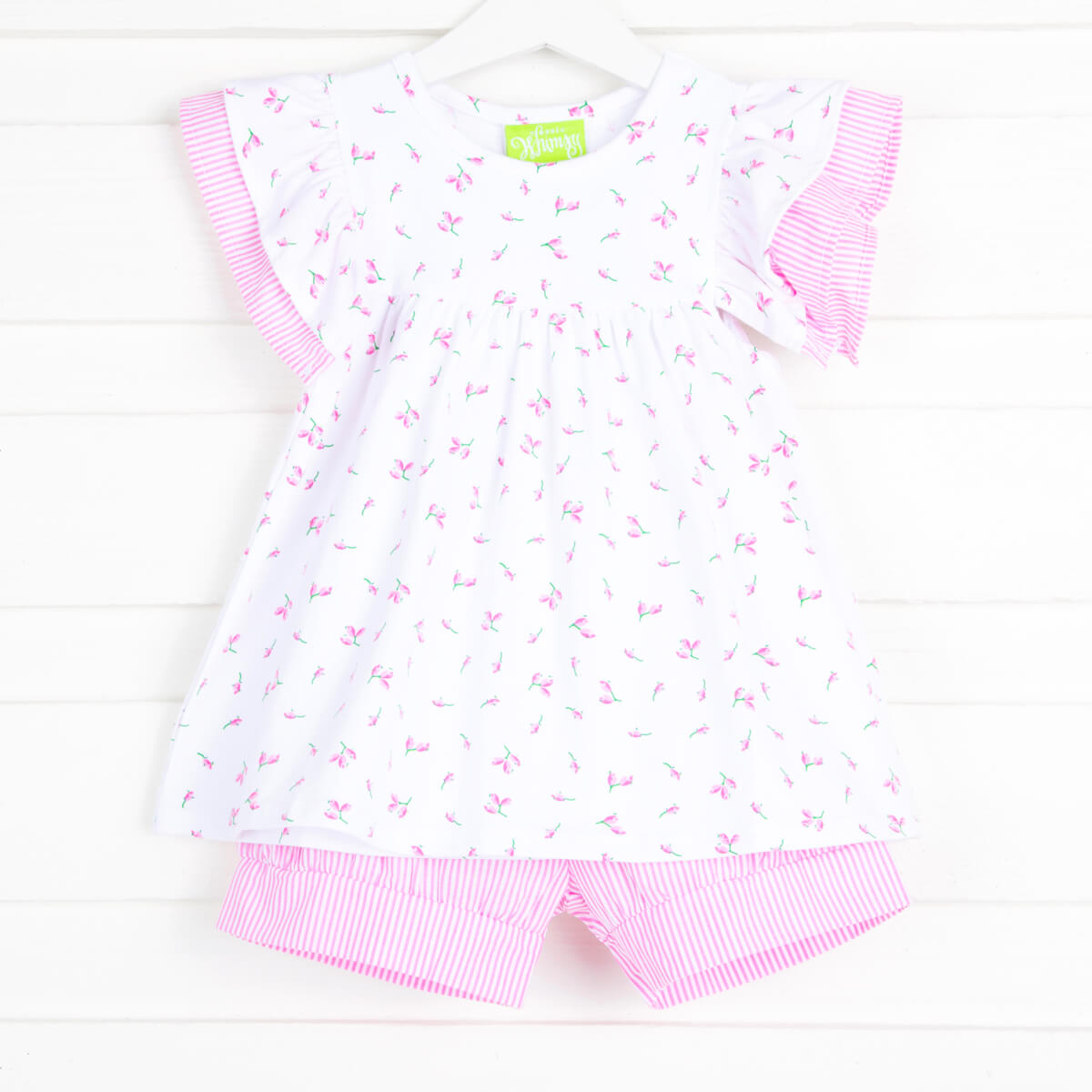 Pink Rosebud Maeve Short Set