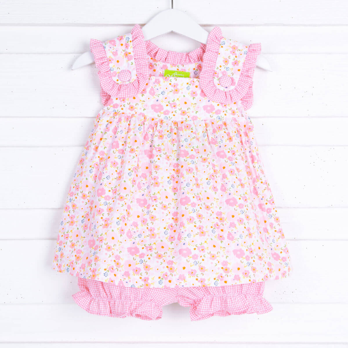 Multi Pink Floral Lulu Bloomer Set