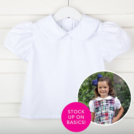 Girls Short Sleeve Undershirt