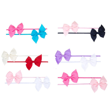 Two Pack Of Baby Headbands
