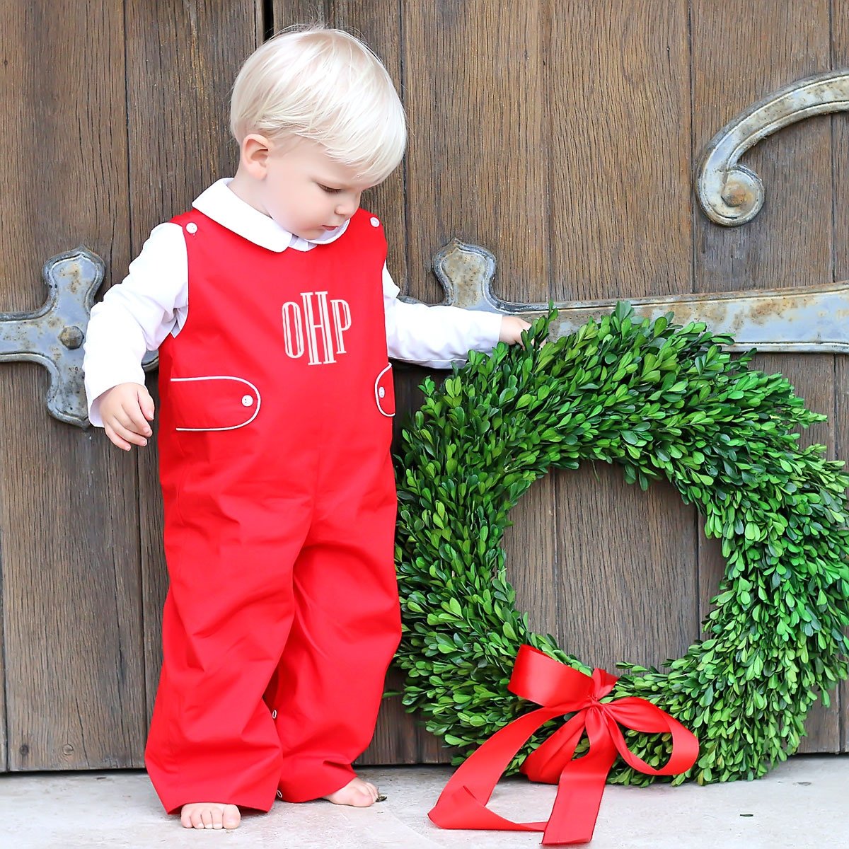 Solid Red Longall with Tabs