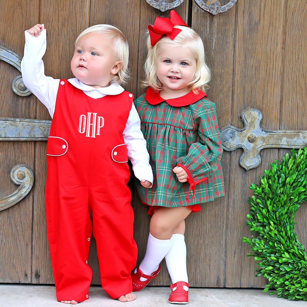 Solid Red Longall with Tabs