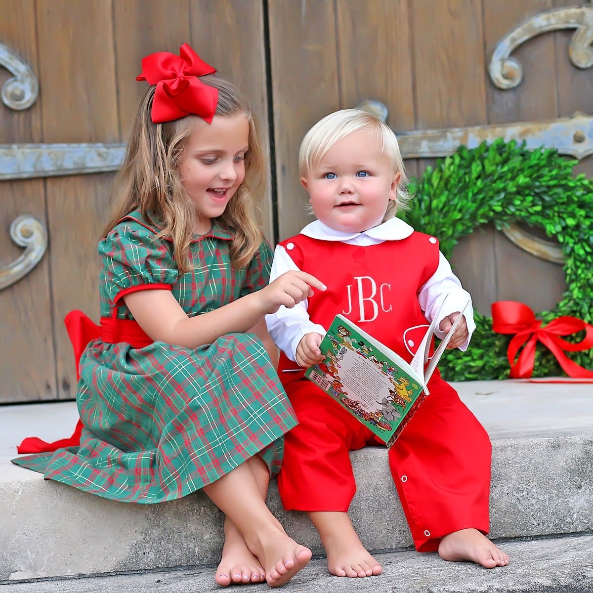 Solid Red Longall with Tabs