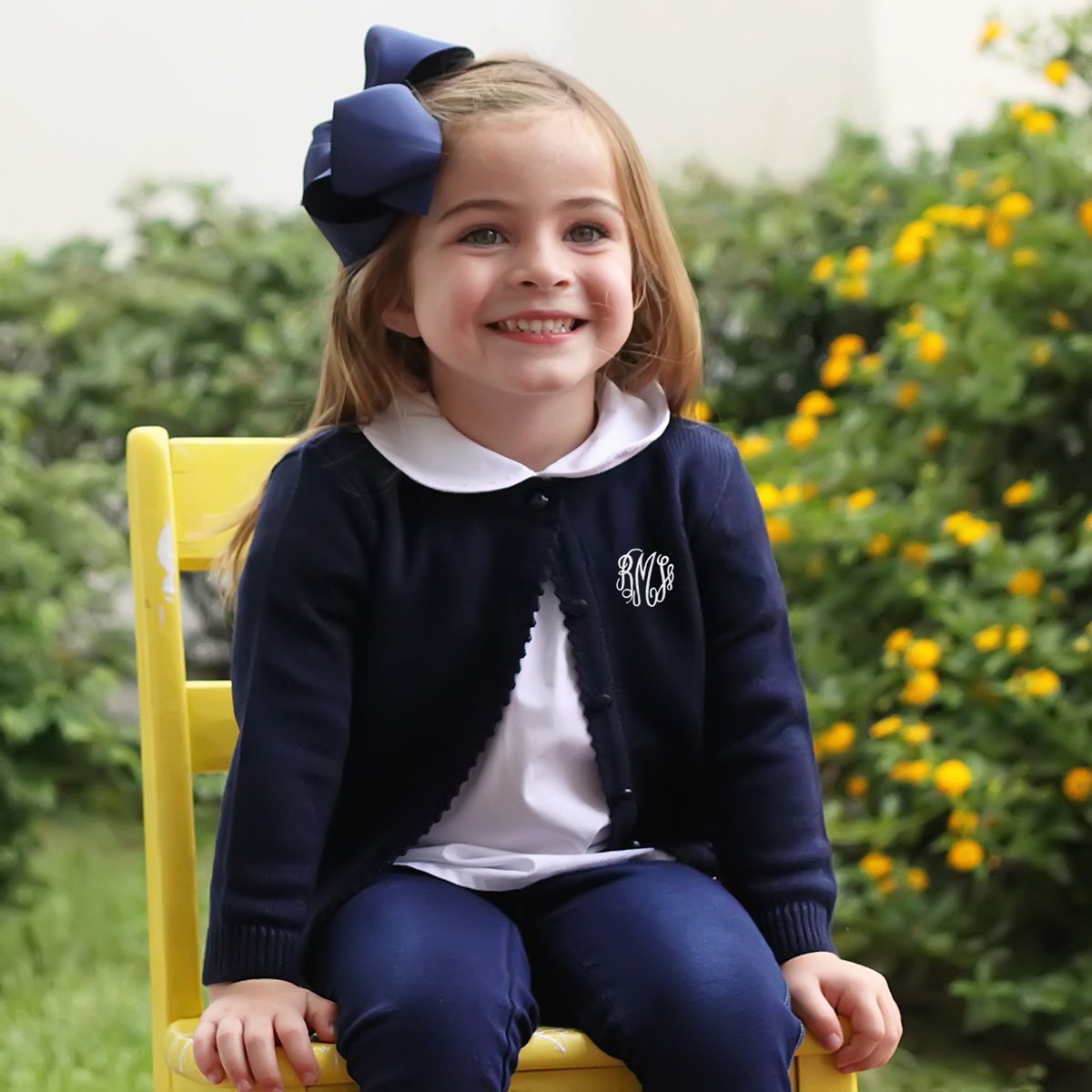Button Up Sweater Navy