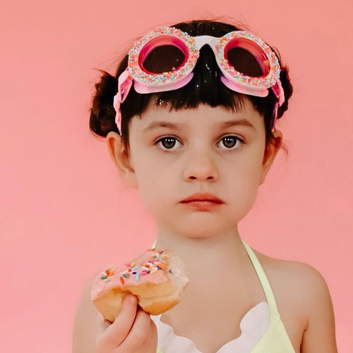 Donut Sprinkles Swim Goggles