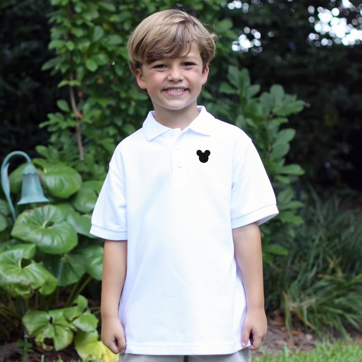 Mouse Ears Short Sleeve Polo