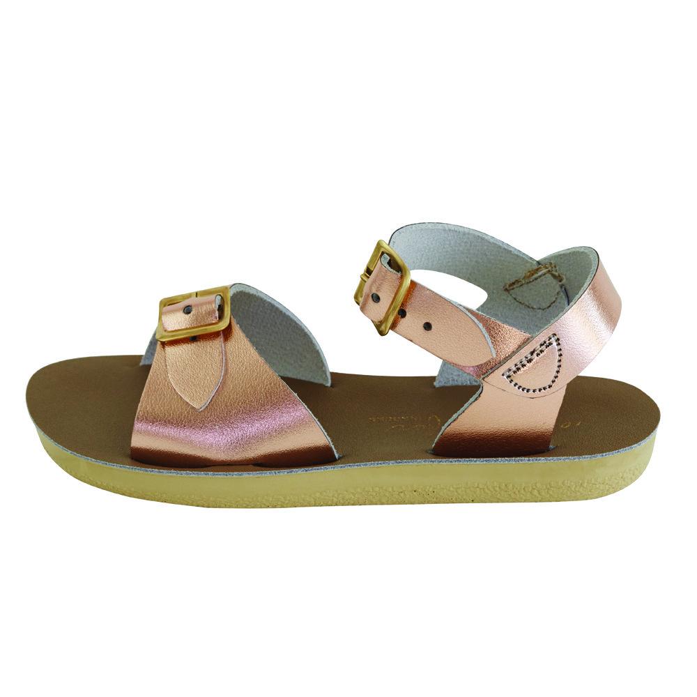 Rose Gold Surfer Sandals